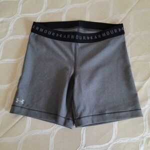 Under Armour ● Women's HeatGear Shorty Gray Sz M